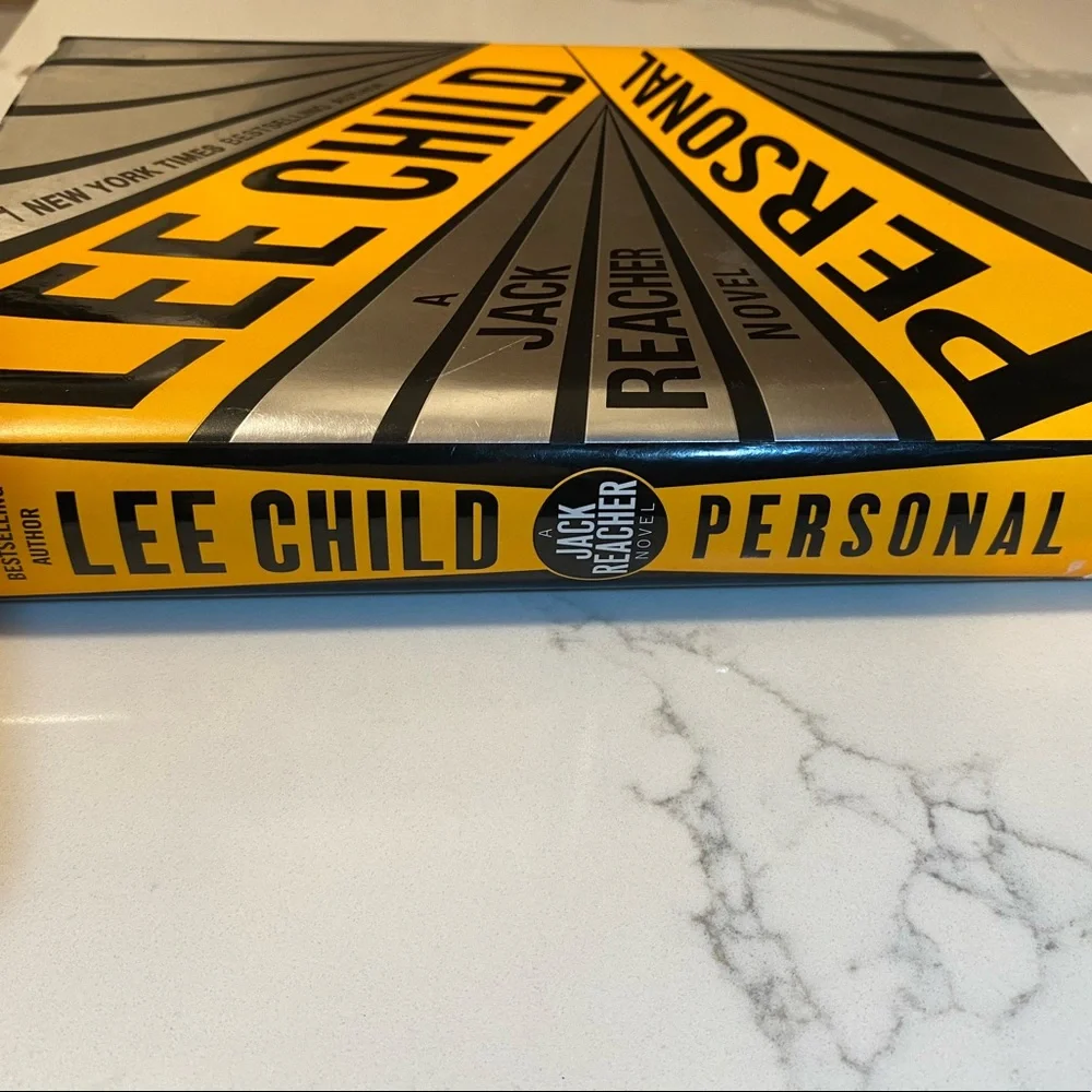BOOK Hard Cover Lee Child “Personal” J Reacher Novel #1 NY Times First Edition
